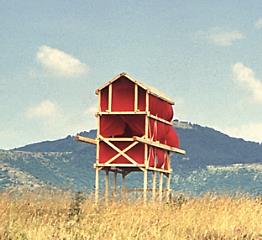 “Portantina“, 1976 (2 m. x 1 m.x 2,3 m.)