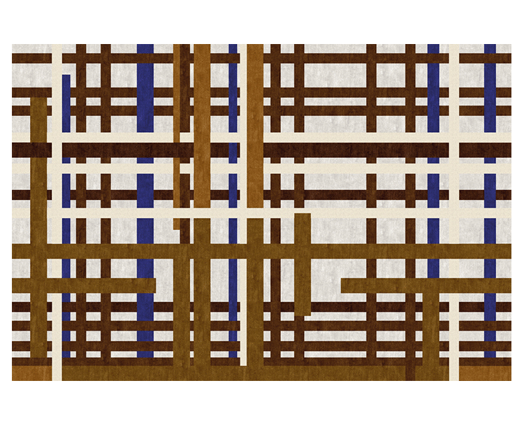 Ferreira de Sá - Tapis Grid Mountain